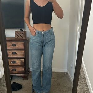 Zenana Outfitters Light Blue Flare Jeans